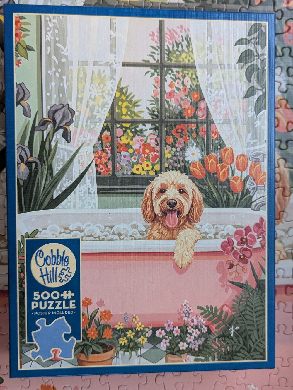Cobble Hill "Bubble Bath Doodle" 500-Piece Jigsaw Puzzle
